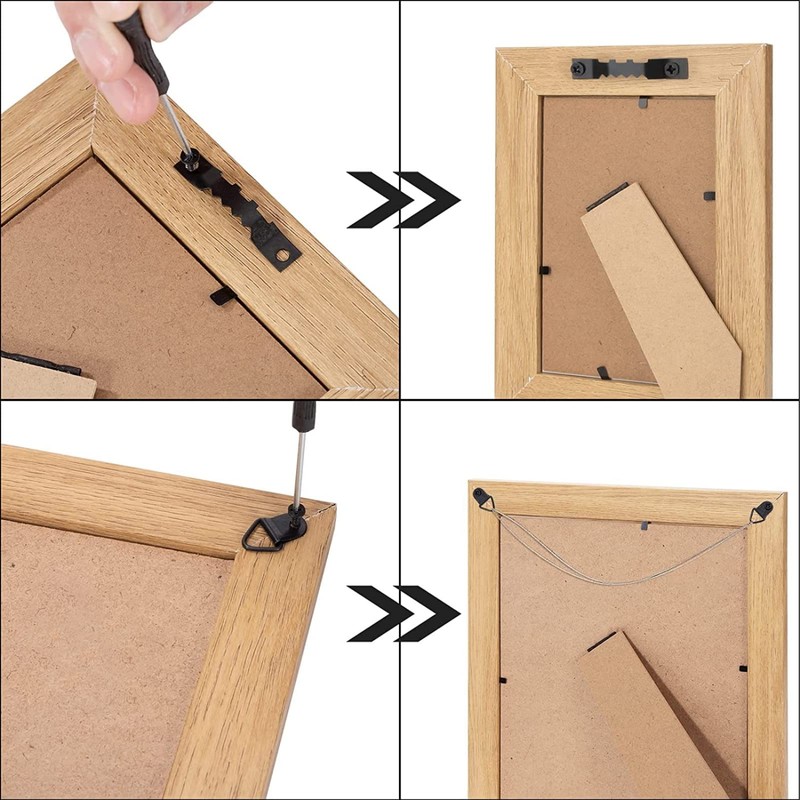 Snokay Picture Hanger and Hook Set - 251 Pieces of