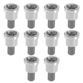 SG Store 10PCS Drywall Dimpler Bit Magnetic 1/4" Hex Shank Plasterboard Locator Screwdriver 25mm PH2 Bits S2 Alloy Steel for Plasterboard Screw Depth Stop Limit