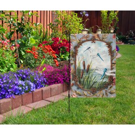 Primitives by Kathy Decorative Double-Sided Garden Flag - Dragonflies