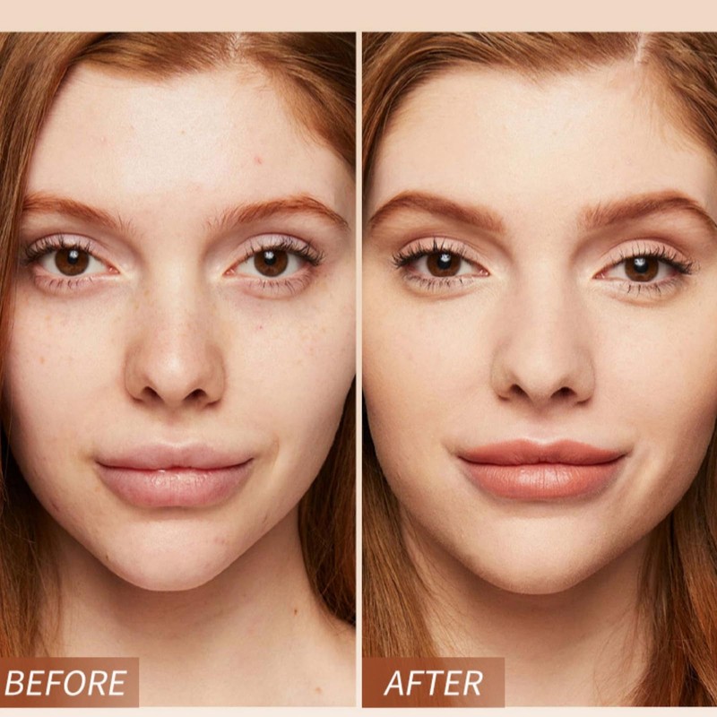 2 in 1- Luxury Anti-Wrinkle Foundation Stick,Double-Head Flawlesss Eraser Foundation