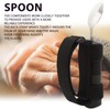 Adaptive Eating Utensils Slip Resistant Handle Parkinson Eating Spoon for