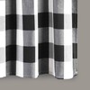3X Valances for Kitchen Farmhouse Check Valances for Window Treatment