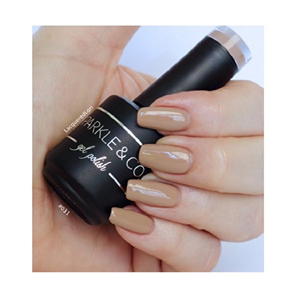 Sparkle & Co. Gel Color 031 Classic Solid Taupe Soak