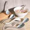 Ceramic Soup Spoons Set of 6 Asian Soup Spoon Ceramic
