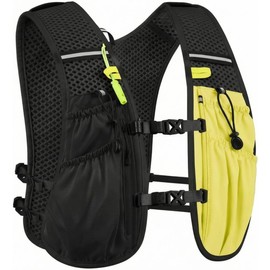 Mochila Poliéster Unisex Reflectante, Mochila con Paneles Malla Transpirable, para Running, Senderismo, Desplazamientos Diarios, Corredores