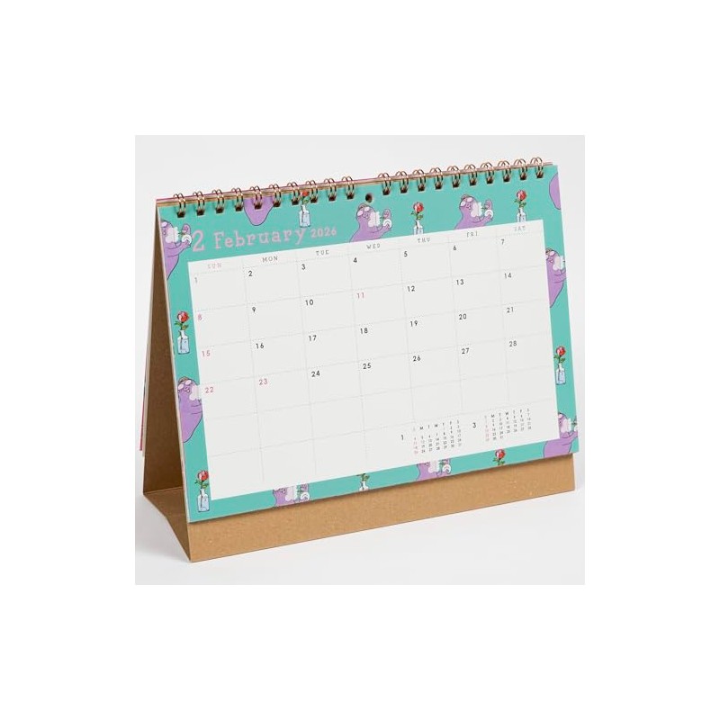 Greeting Life 2026 Calendar Barba Papa Tabletop C-1680-BB