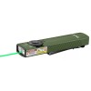 Olight Arkfeld Pro OD Green CW w/Amercian Flag, LED Light/UV/Green