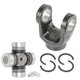 Caltric Front Drive shaft Yoke w/ U-joint for Polaris Ranger Crew 1000 Diesel 2015-2018