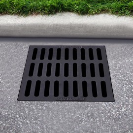 SENDERPICK Cast Iron Sewer Grate Drain Catch Basin Cover Strainers Trench Drainage Outdoor