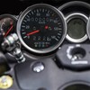 Cafe Racer Custom Motorcycle Mechanical Speedometer with LED Indicator Odometer