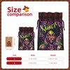 Mqtzyiwx African Black Women In American Christmas Drawstring Gift Bags,Gift