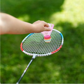 Milisten Colored Badminton Shuttlecocks 12 Pack Big Head Shuttle Balls Lightweight Indoor Outdoor Training Birdies for Exercise Fun