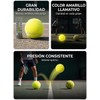 Genérico Pack de 4 Pelotas de Tenis - Pelotas de