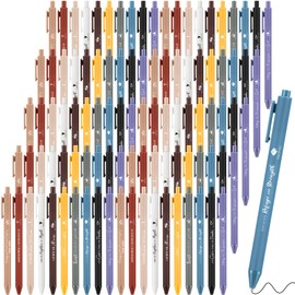 Engrowtic 100 Pcs Christian Gifts Multicolor Inspirational Quotes Scripture Ballpoint Pens Thank You Christian Appreciation Gift for Women Employee housekeeping appreciation gifts(Morandi Color)