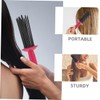WOONEKY 2pcs Portable Curling Comb for Curly Hair Frizz Hair