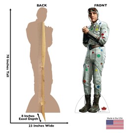 Cardboard People Polka Dot Man Life Size Cardboard Cutout Standup - WB The Suicide Squad (2021 Film)