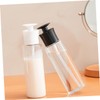 FELTECHELECTR 2pcs Bathroom Bottles Pump Bottle Dispenser Lotion Refillable Soap