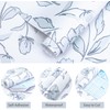 HeloHo Peel and Stick Wallpaper Blue and White Contact Paper