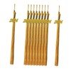 F Fityle 10Pcs Graduation Hat Tassels with 2024 Gold Charm
