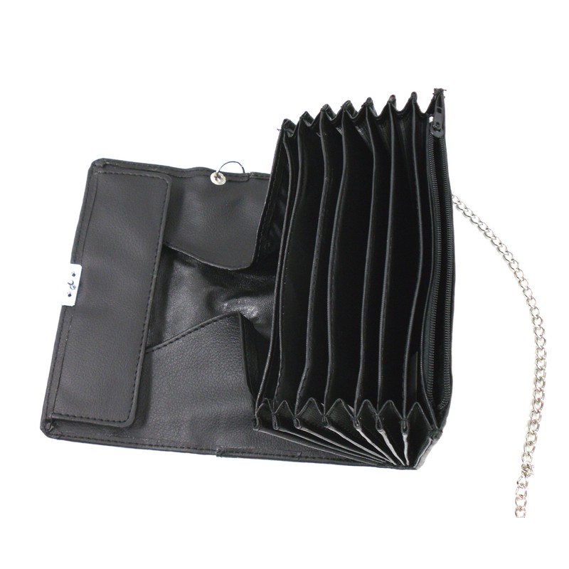 Waiter Set 4 Pieces Leather Wallet Colt Chain and Belt