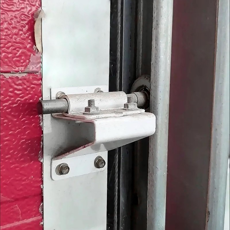 ITROLLE 2PCS Galvanized Garage Door Roller Garage Door Adjustable Top