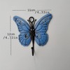 JfwuHap] Butterfly Wall Hooks Wall Mounted, Creative Butterfly Iron Hook