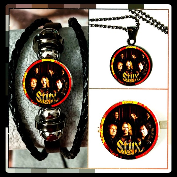 STYX BAND NEW SET OF THREE BRACELETNECKL