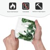 Tropical Green Plant Leaf Palm Tree 2 Gang Light Switch