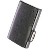 OPPAHA Mini Saffiano Leather Wallet - Slim, Lightweight and Portable