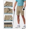 Pioneer Camp Men's Golf Shorts Stretch Golf Half Pants Shorts