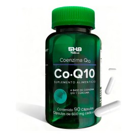 5h8 Co Q10, 90 Cápsulas 50 Mgs Contiene Raíz De Cúrcuma Sabor Sin sabor