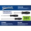 Williams Jhw100P-8Md 8-Piece Endurogrip Mixed Screwdriver Set