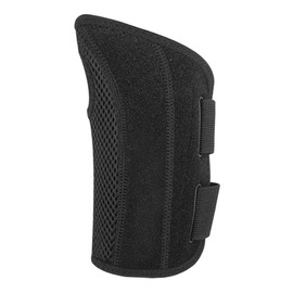 KOMBIUDA 1pc Wrist Support Brace for Outdoor Sports Comfortable Wearable Detachable Wrist Guard Breathable Design for Basketball Gym Weightlifting Black Left Hand Circumference under