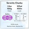 Premier Yarns Serenity Chunky Solid Buttercup 700-74 (3-Skeins - Same