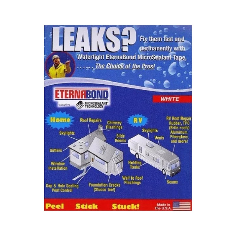 Eternabond 2" x 50 ft Eternabond Roof Leak Repair Tape