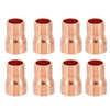 PATIKIL 3/8" to 5/16" ID Copper Reducer, 8pcs 99.9% Pure
