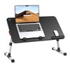 [Medium Size] Laptop Desk Table, SAIJI Adjustable Laptop Stand, Portable