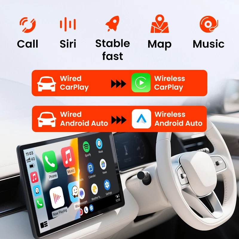 Pairr 2-in-1 Pairr Mini 5G Wireless Carplay&Androi