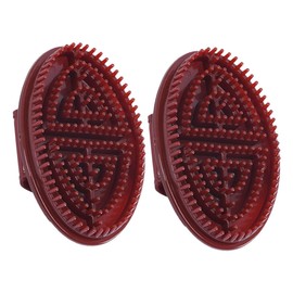 Ipetboom 2pcs Acupoint Massage Brush Set Portable Scalp Massager Tool for Relaxation Soft Bristles for Dandruff Removal and Hair Growth Stimulation