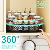 Ovicar Lazy Susan Turntable - 11 Inch Rotating Metal Spice