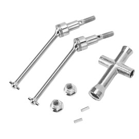 Mrisata Rc Front Cvd Drive Shaft Front Cvd Drive Shaft Rc Car Drive Shaft 1 Piece Cvd Drive Shaft Rc Front Cvd Drive Shaft Steel High Strength for Scy 16101 16102 16103 16201pro