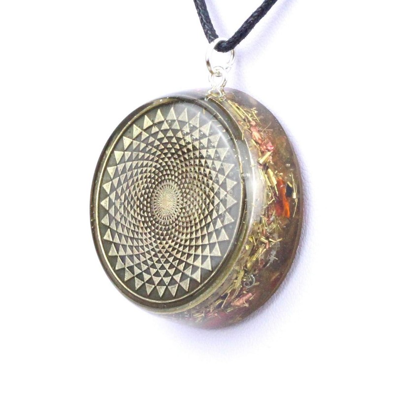 Panotophia Orpanit® Orgonite Amulet "Sahasrara" Univers