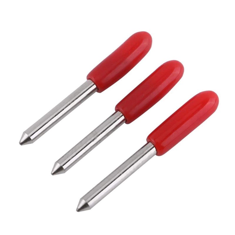 Heayzoki 15 Pcs Roland Vinyl Cutter, 45 Degree Roland Cutting