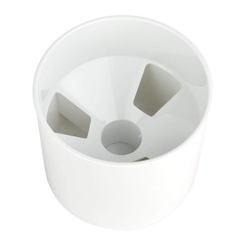Hole Cup Bright White Plastic Putting Green Hole Practice Cup for Practice Putting Green Training Aids for or Synthetic