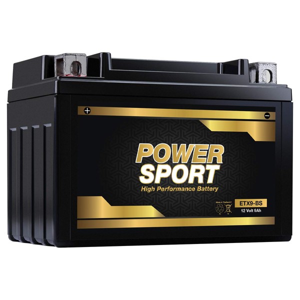 ExpertPower YTX9-BS 12v 9ah Replacement Battery for 2003-06 Kawasaki KSF400A