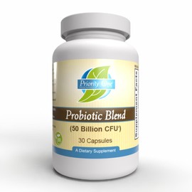 Priority One Vitamins - Probiotic Blend 50 Billion CFU Probiotic Flora