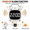 Digital Alarm Clock with Loud Double Bell Alarm for Heavy