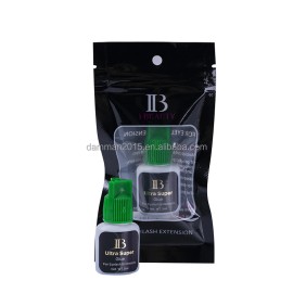 Korea Original IB Glue Green Cap 1-2 Sec 6-7 Weeks 5ml Professional Eyelash Extension Glue Black Adhesive IB Ultra Super Gluecolor: IB Ultra Super Glue, Package: 5ml, Drying Time: 1s