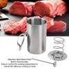 Stainless Steel Meat Press Easy To Use Deli Meat Maker