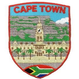 South Africa Flag Patch (3") Embroidered Iron on Sew on Travel Souvenir Emblem Perfect for Jackets, Hats, Backpacks, Shirts, Caps, DIY Gift Patches